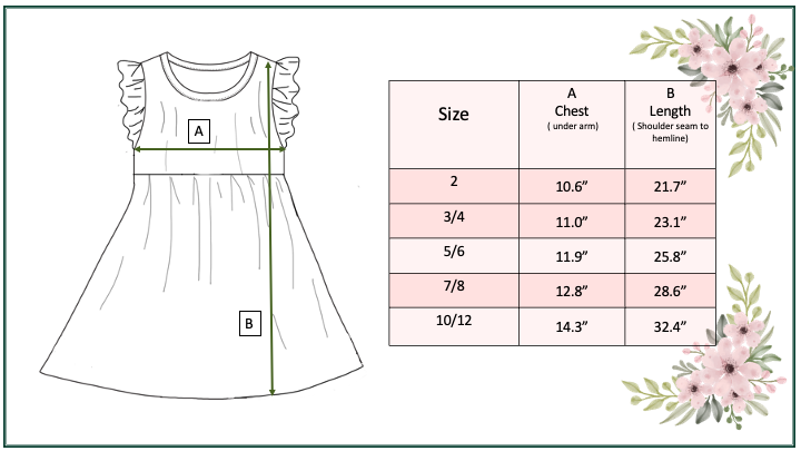 Adorable Sweetness Girls Claire Sage Daisy Spring Summer Flutter Sleeve Dress