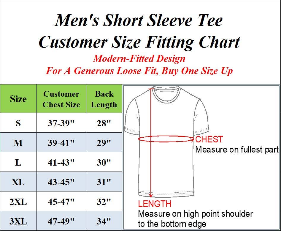 Men's Short Sleeve V-Neck Tee