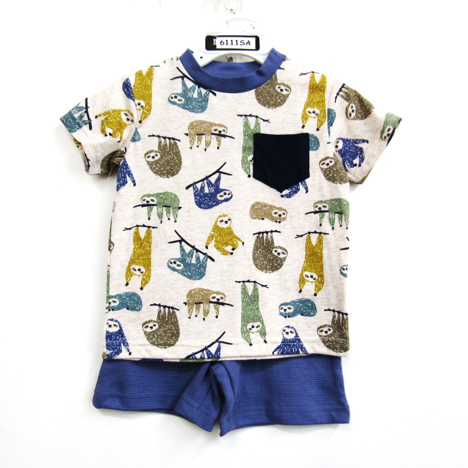 Mick Mack Ltd Sloth 2-pc Short Set