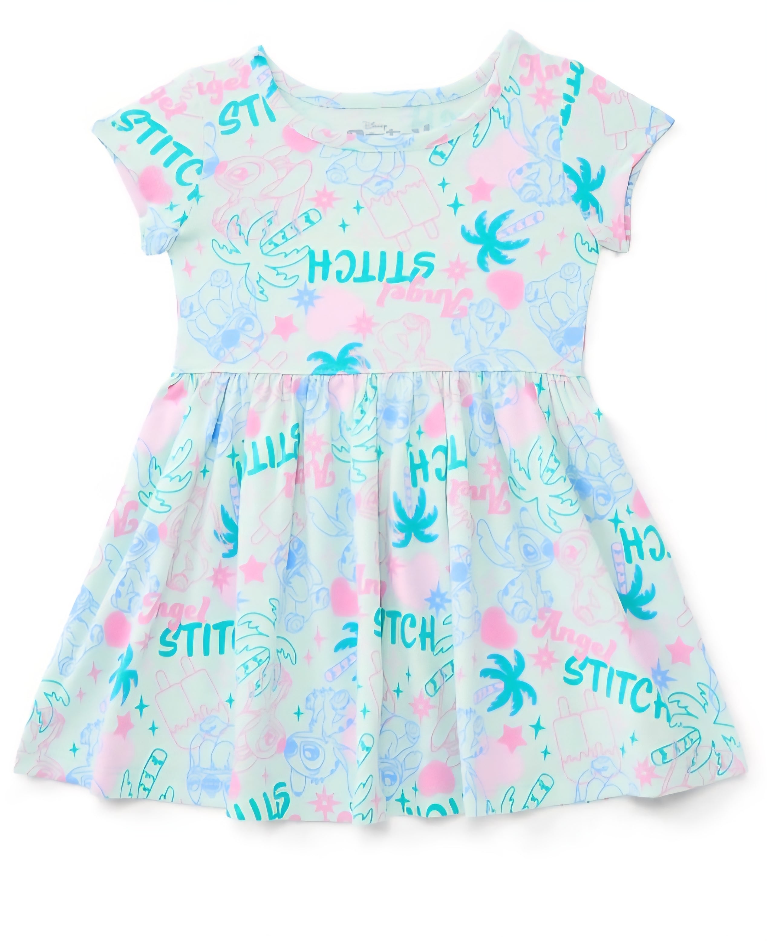 Stitch Toddler Girls all Over Print Dress