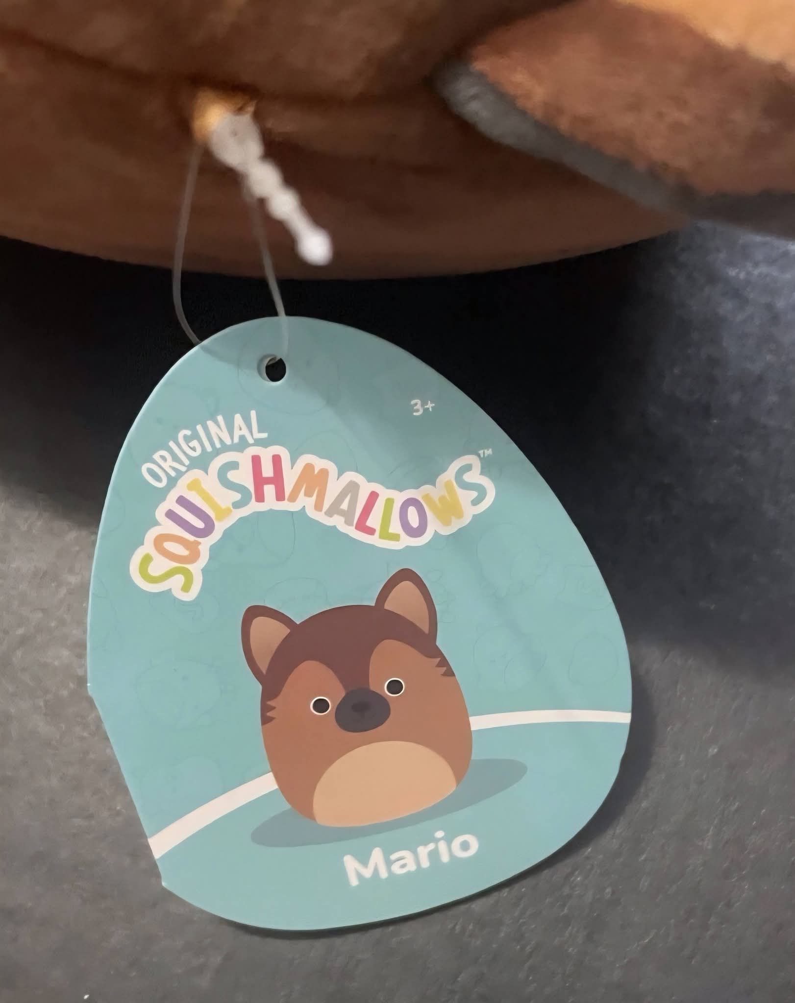 Squishmallow Mario the German Shepard 8 Inch Pillow Plush