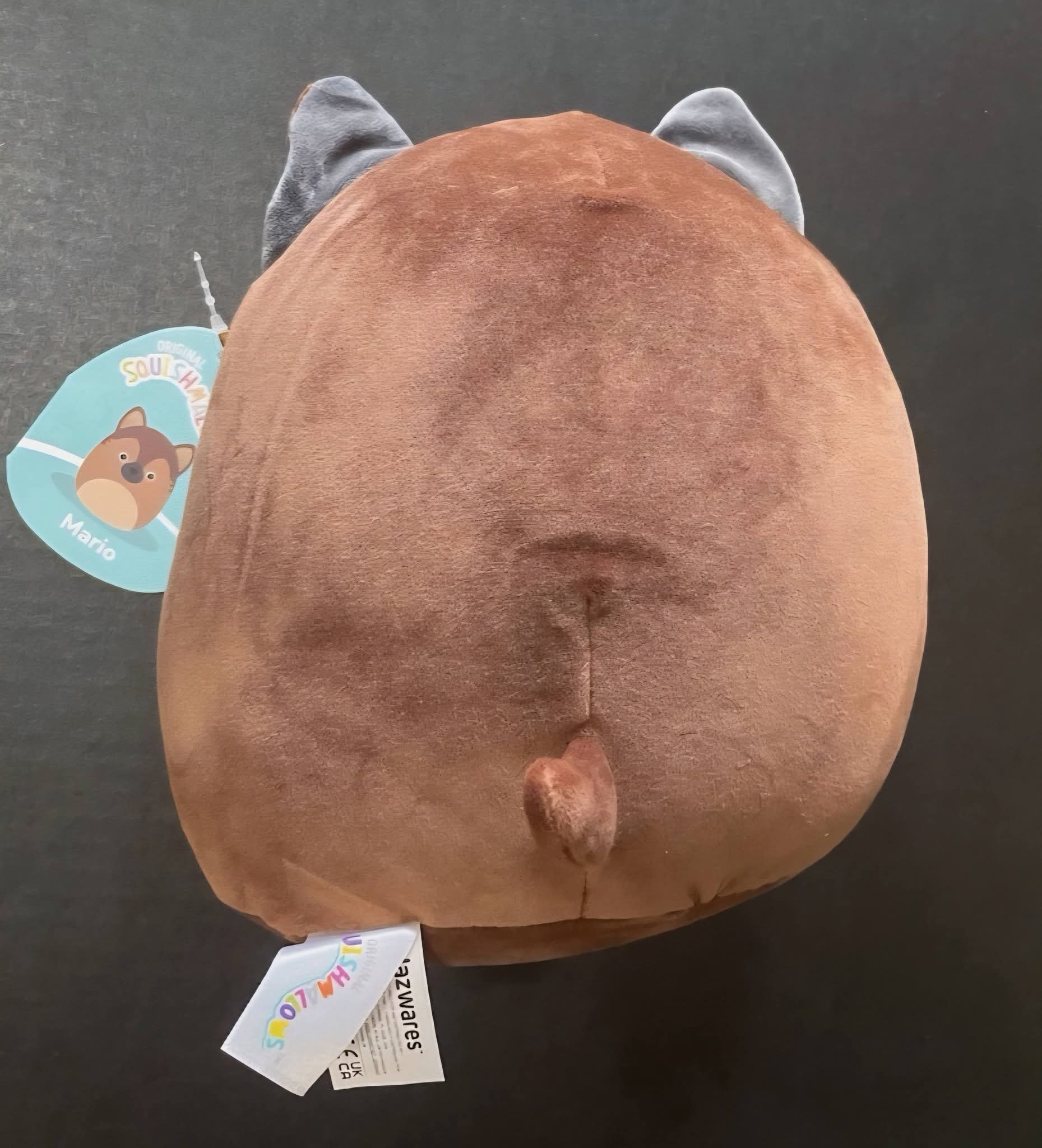 Squishmallow Mario the German Shepard 8 Inch Pillow Plush