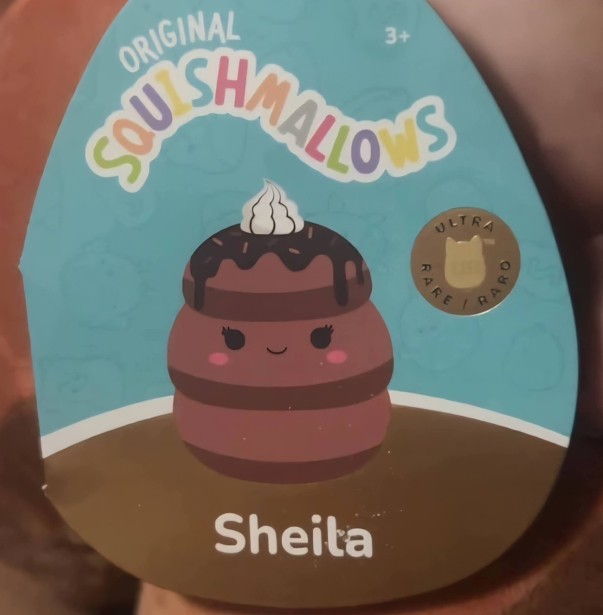 Sheila the Chocolate Pancake is an Ultra Rare 8-inch