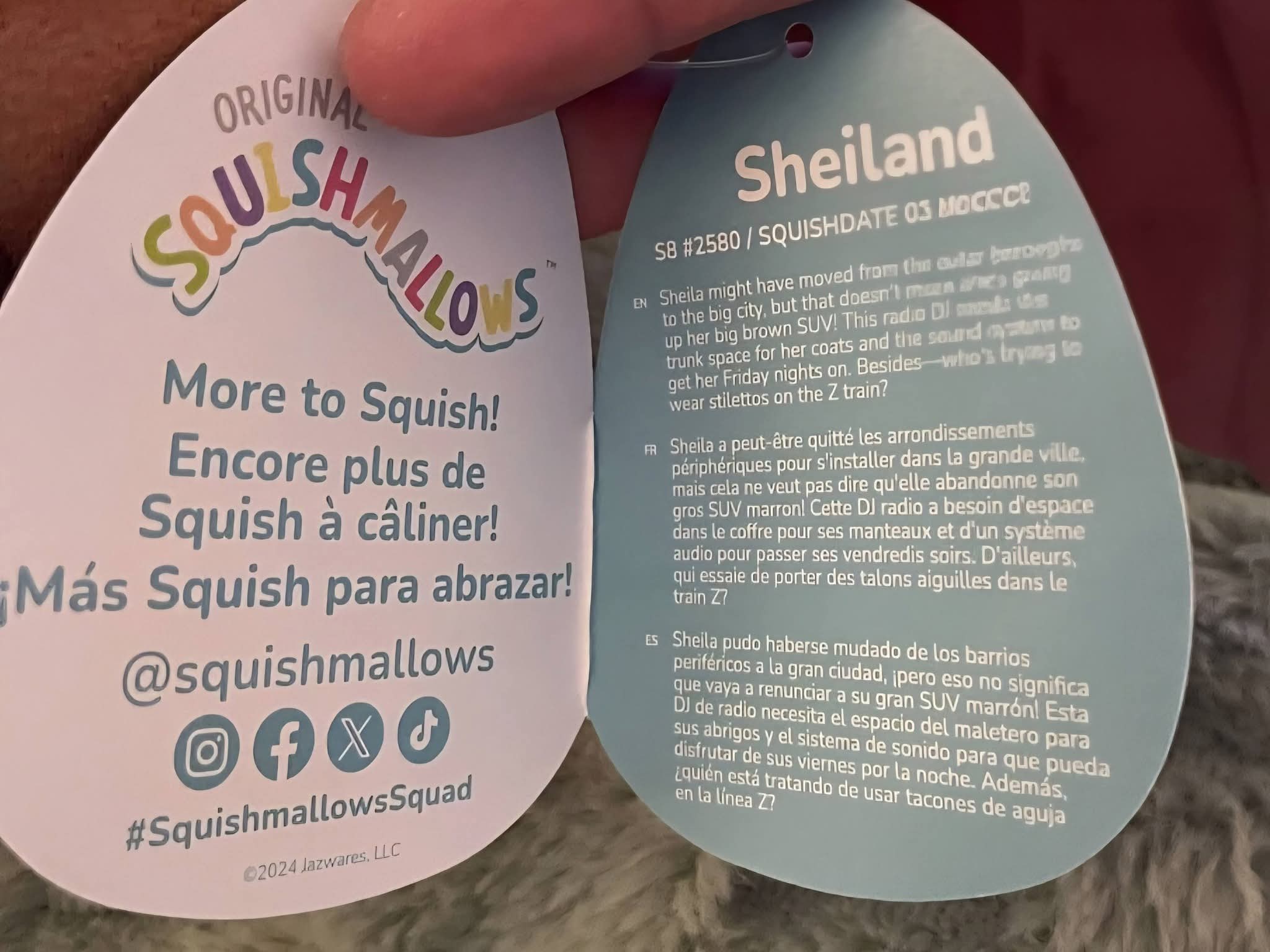 Sheila the Chocolate Pancake is an Ultra Rare 8-inch