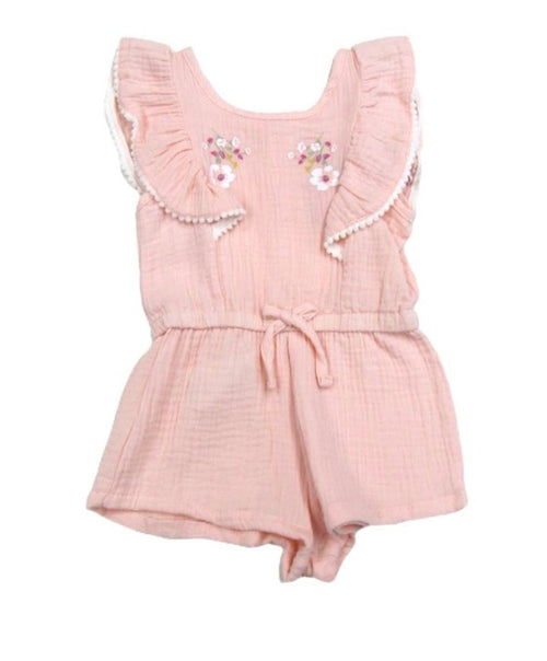 2 PC, Romper with Hat set!