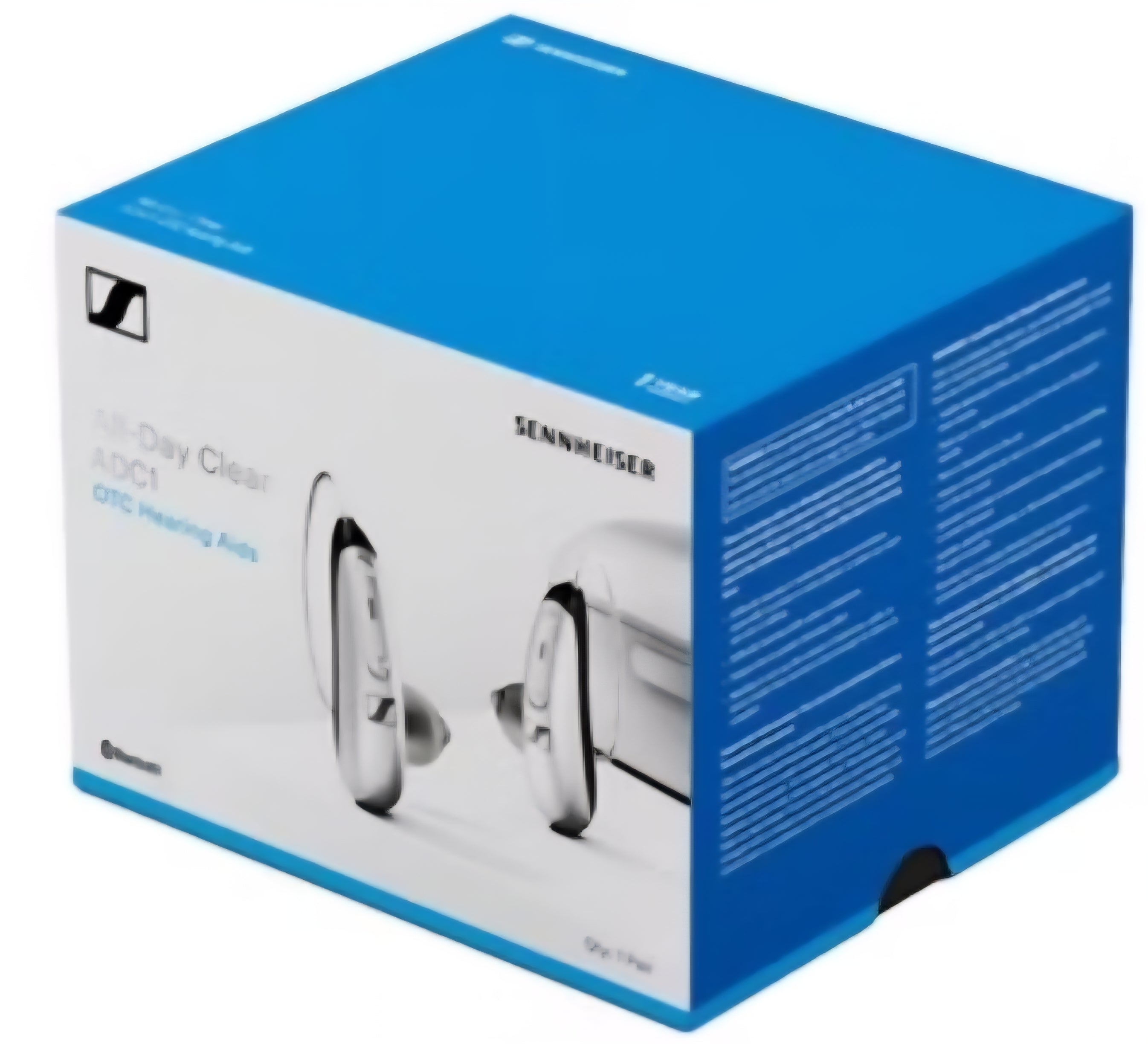 Sennheiser - All-Day Clear - OTC Self-Fitting Hearing Aid for Mild to Moderate Hearing Loss – All-Day Wear & Bluetooth - Gray Model: All-Day Clear ADC1 SKU: 10756115 Mild to Moderate Hearing Loss – All-Day Wear & Bluetooth