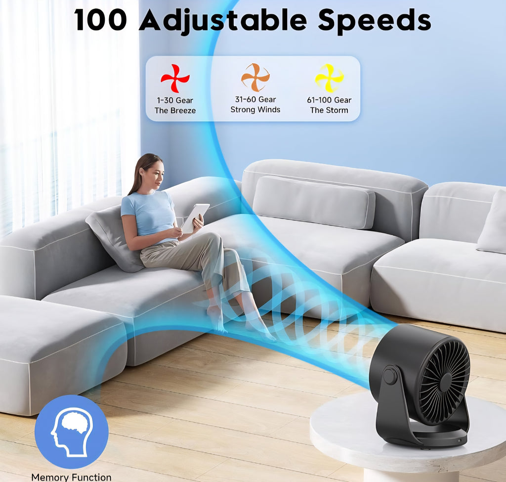 Table Desk Fan